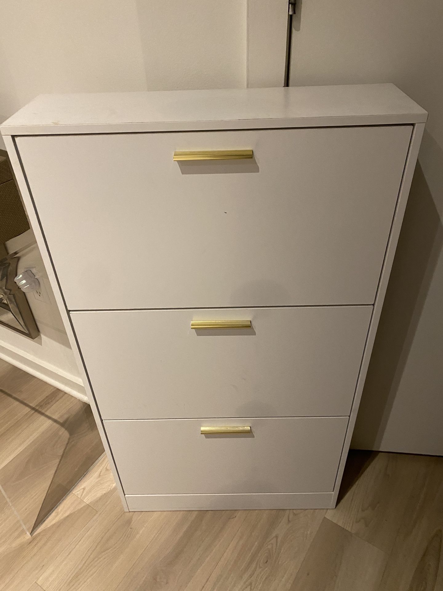 3 Tier Shoe Cabinet Storage 