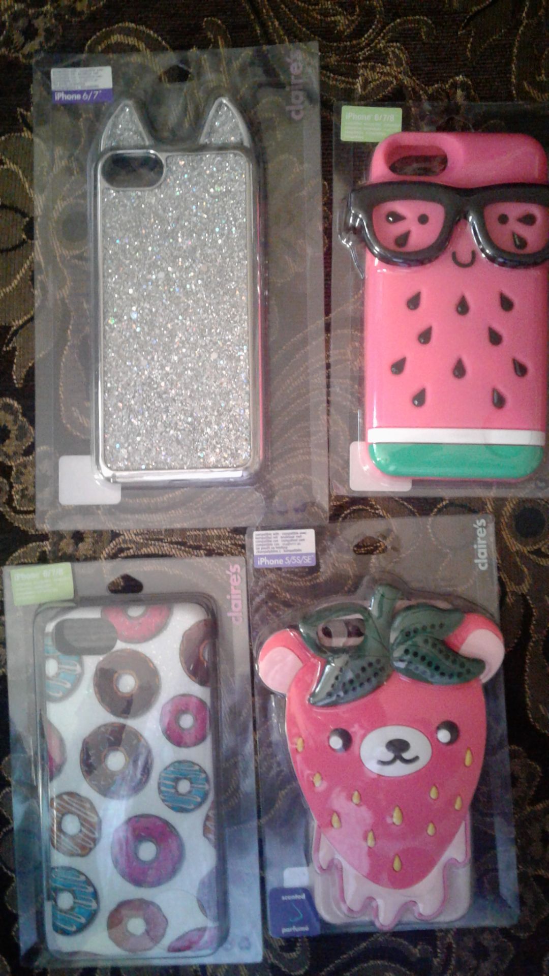 Claire's and Icing Cell Phone cases 8+7/6s/6/5