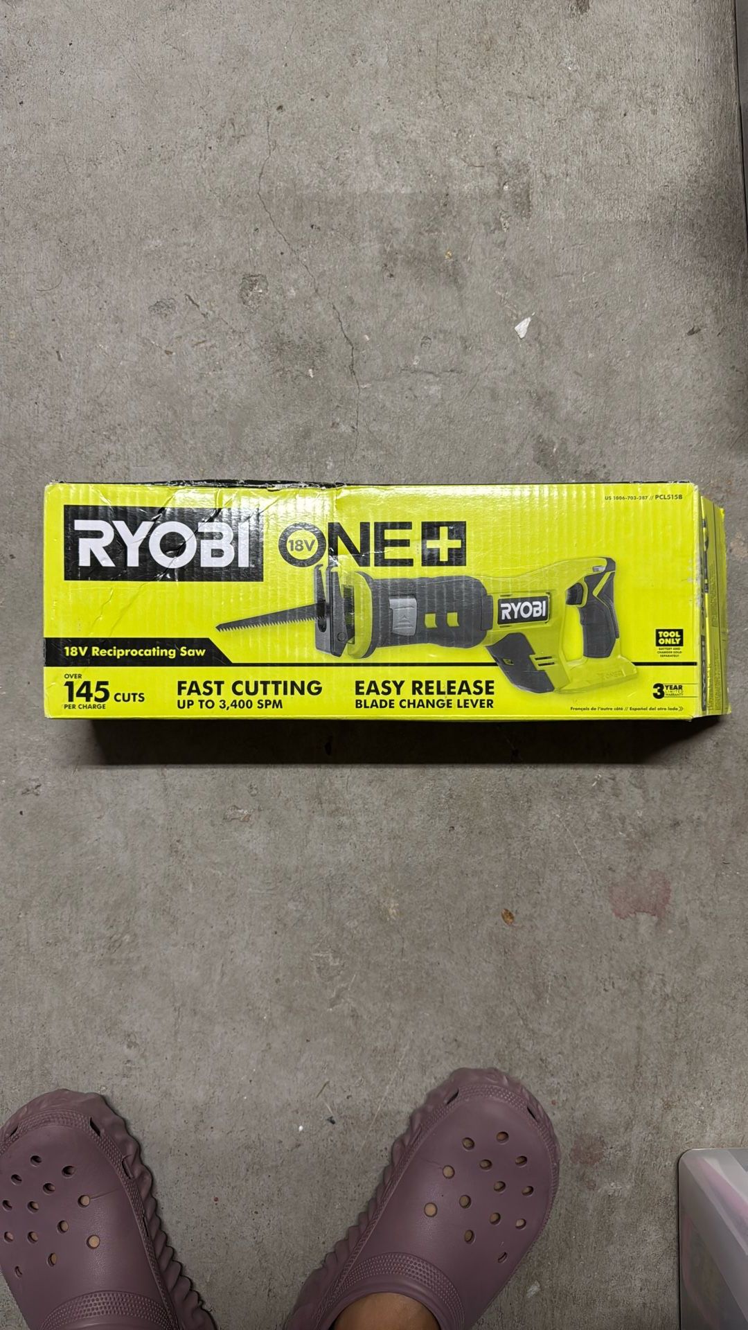 RYOBI Reciprocating Saw 18V