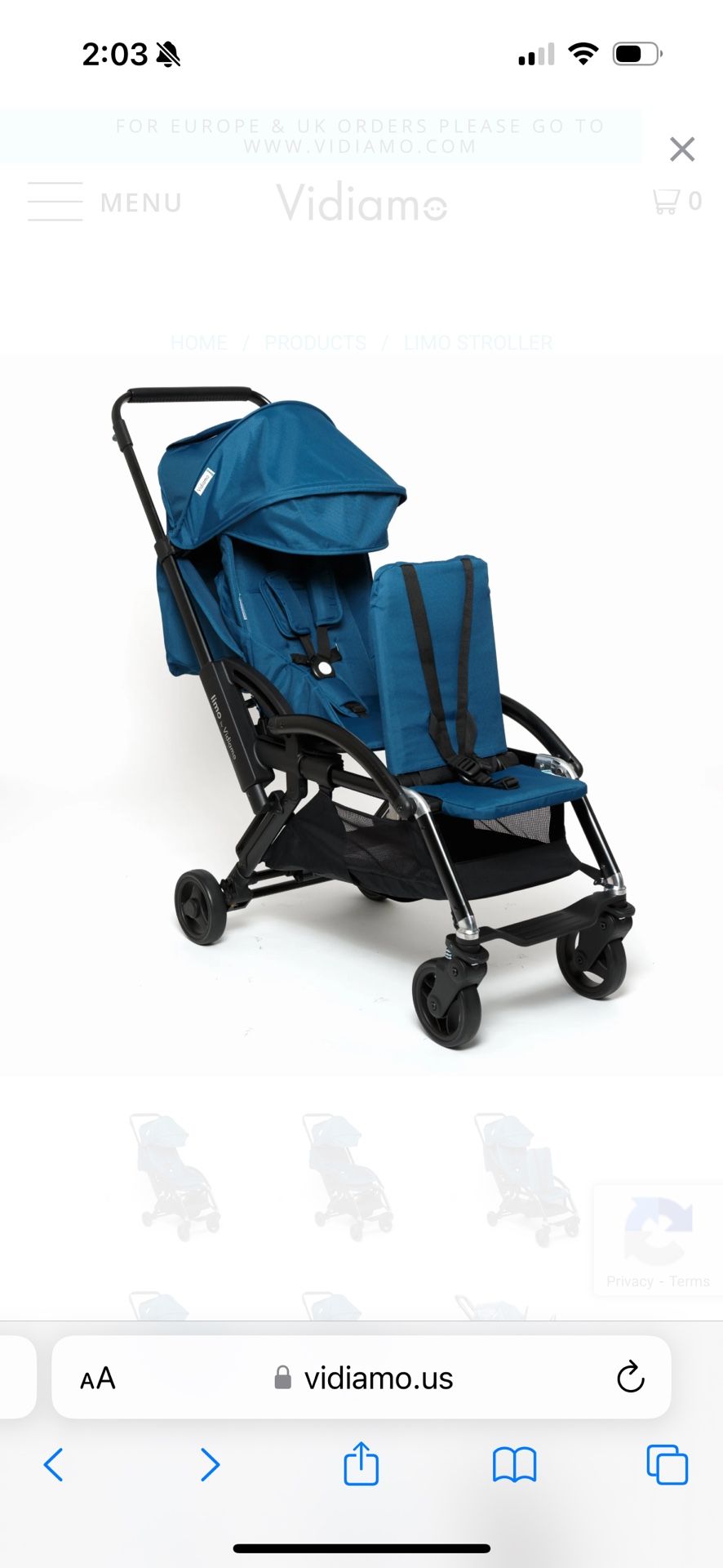 Amazing European Stroller—— Vidiamo Limo Stroller (single/double/convertible stroller)
