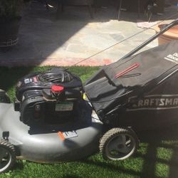 5.5 Hp Sears Push Mower With Bag