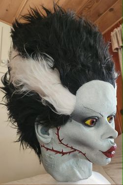 Vintage Bride Of Frankenstein Mask Illusive Concept Halloween Mask Horror
