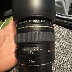 Canon Ef 85mm f1.8 Ultrasonic.