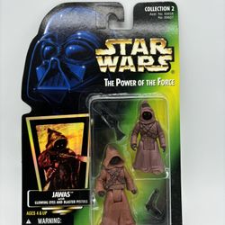 STAR WARS JAWAS Power of the Force Action Figure Blaster Pistols 1996 Kenner