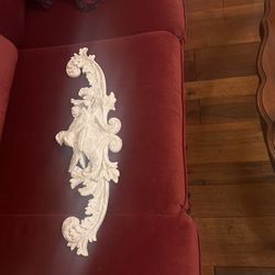 Wall Hanging Vintage Birds/scrolls