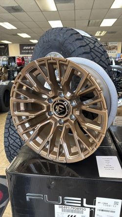 NEW 17” FUEL BRONZE WHEELS