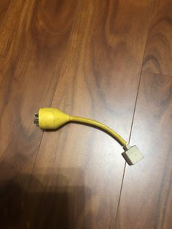 Dock telephone adapter.
