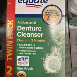 Equate Denture Cleansers 