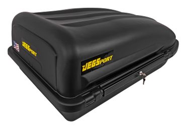 NEW JEGS 10 Cu. Ft. Rooftop Cargo Carrier Box - Hard Shell (Lockable)