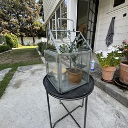 Display Terrarium.  Perfect For Plants Or Candles.  Terrarium Only