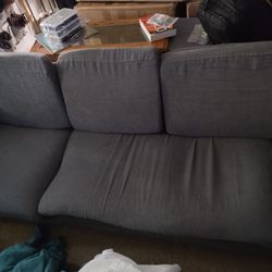Free Couch With 2 Ottomans