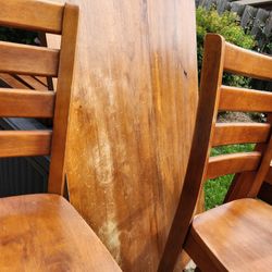Oak Dining Room Set