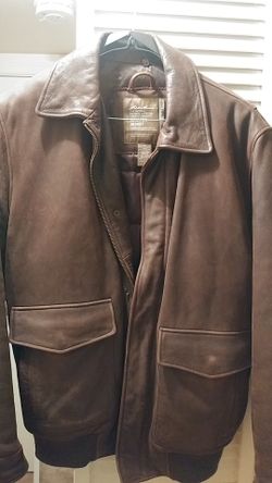 Leather Jacket, Eddie Bauer