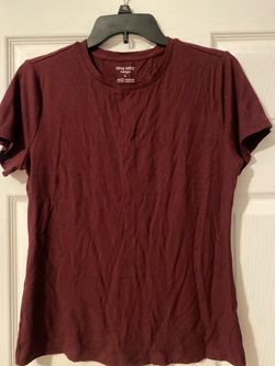 Nine West Ribbed T-Shirt Size L