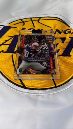 Wild Card Parallel 1/1Rob Gronkowski Card