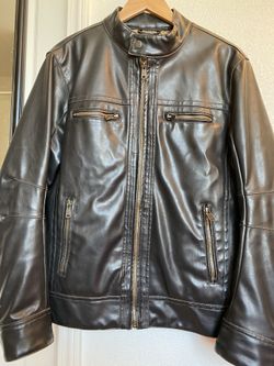 Sonoma men’s leather jacket size S/small