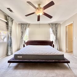 Bed Frame and Mattress King Size