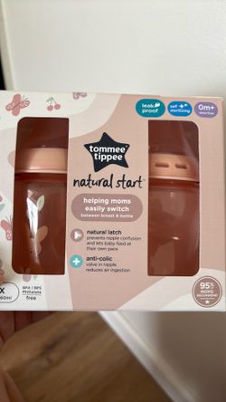 New baby bottles