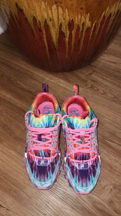 Fila Oakmont Tr   Pink Synthetic Athletic Hiking Shoes Size 6