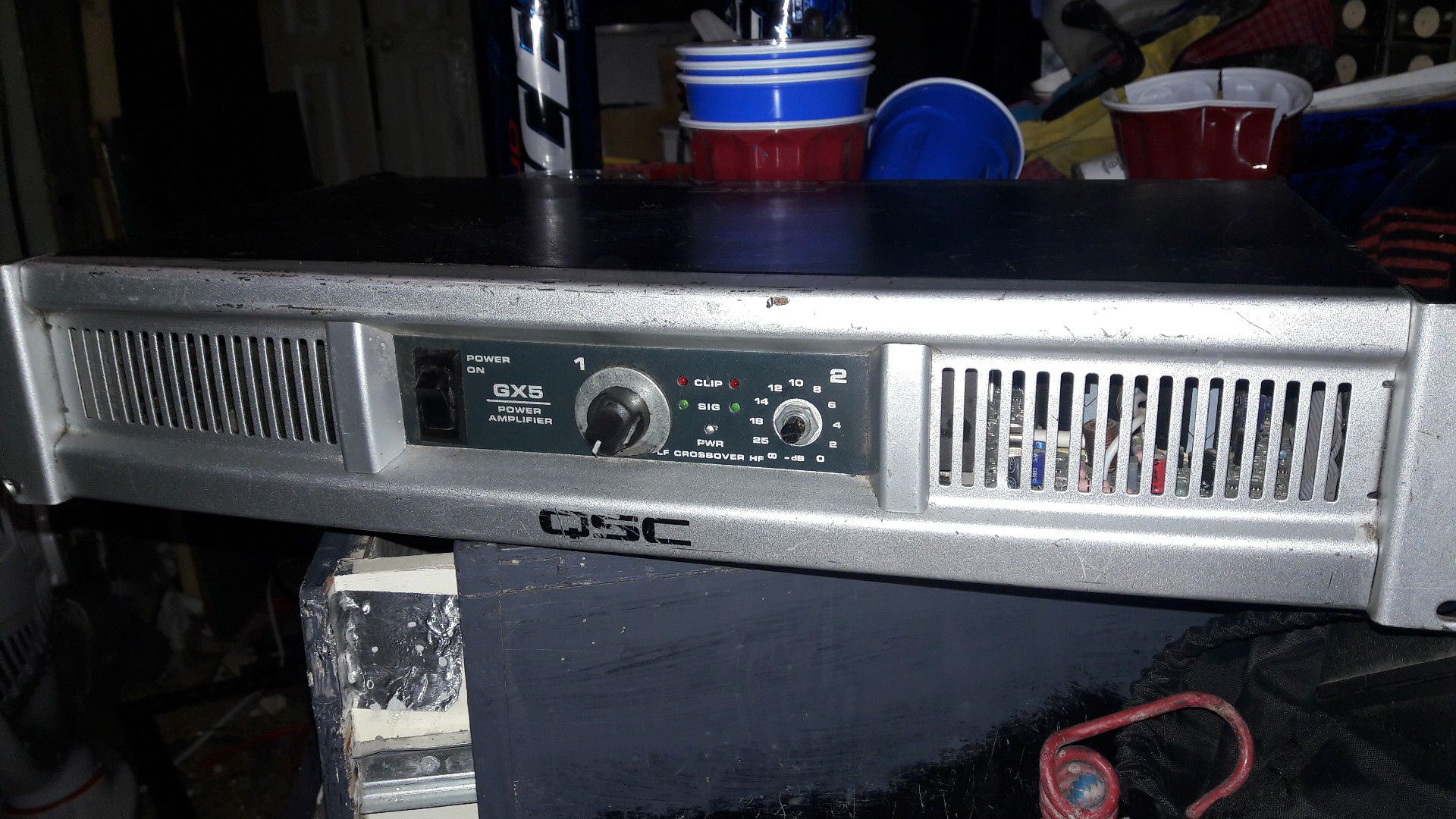 GX5 power amplifier
