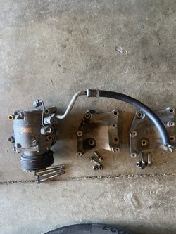H22 Ac Compressor With Bracket & Hardware 