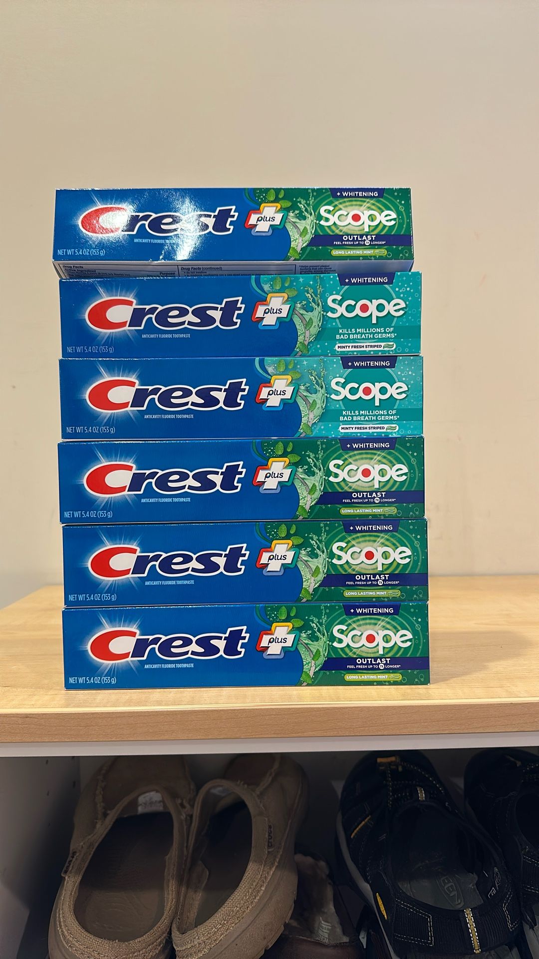Crest toothpaste 5.4 oz