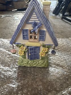 Tea light house decor vintage