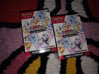 Pokemon Prismatic Evolutions Booster Bundles