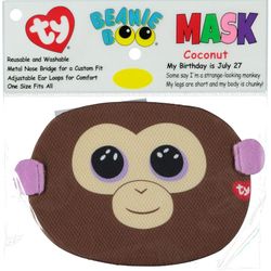 Ty Beanie Boo's Coconut Monkey Mask