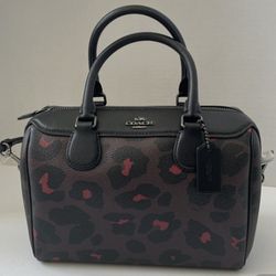 COACH Leopard Bennett Handbag