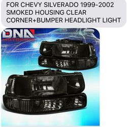 Chevy Tahoe 00-06 new smoke headlights