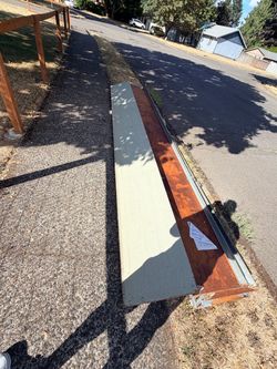Garage door panels