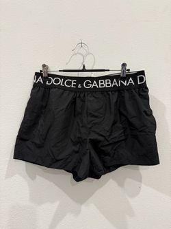 Dolce & Gabbana Black Swim Shorts