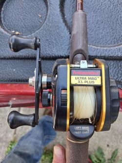 Baitcaster reel and rod