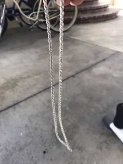 Italian Silver Rope Chain 925 