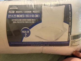 NEW throw pillow inserts