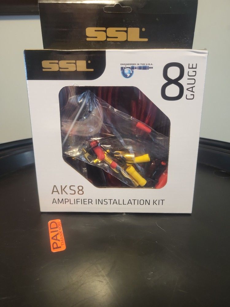 8 GAUGE AMP INSTALLATION KIT