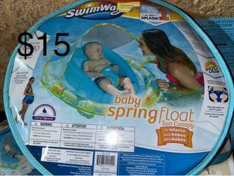 Baby spring float sun canopy