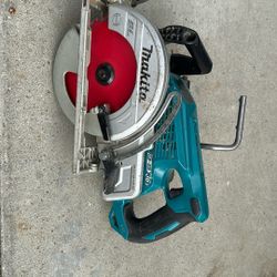 Tool Only Makita Skill Saw 36 Volt - Cerucho Makita De 2 Pillas De 36 Voltios Sin Pillas
