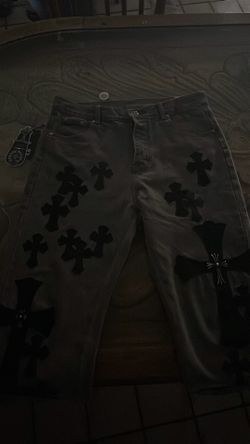 Chrome heart jeans