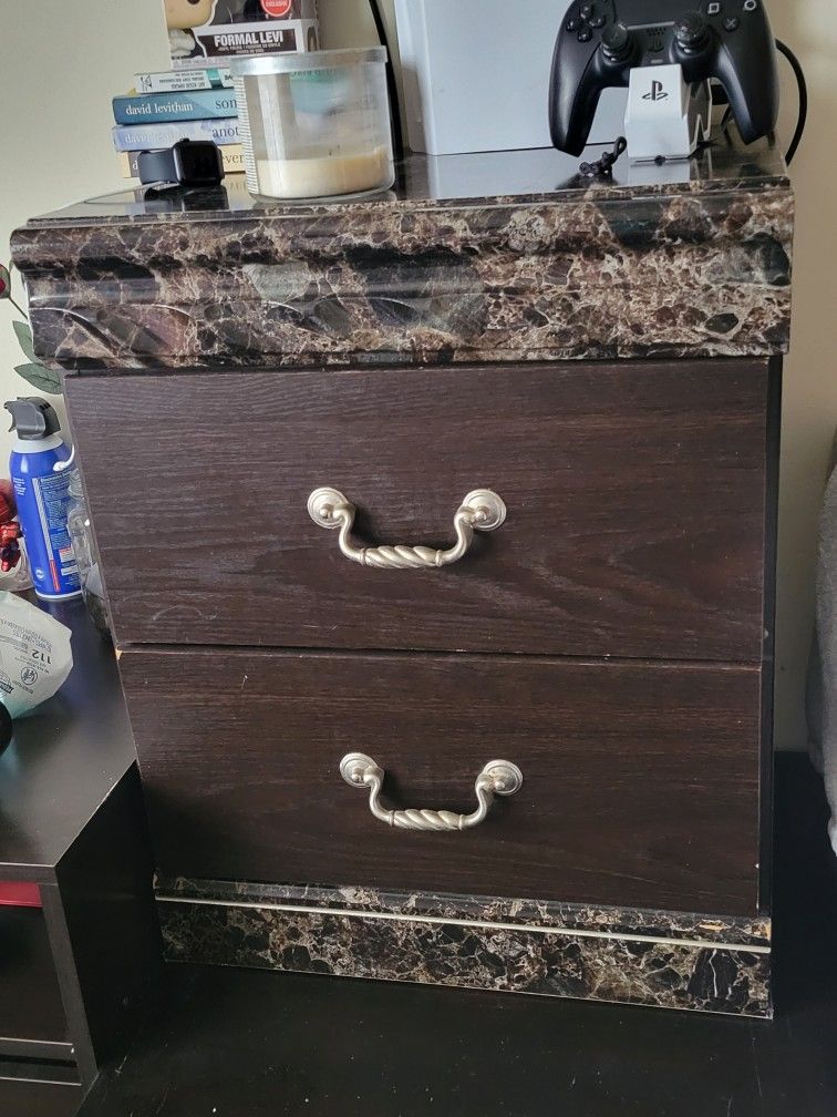 Drawer With Two Capartments