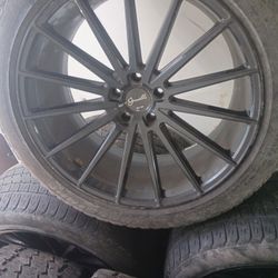 22 Inch Gianelle Rims X4