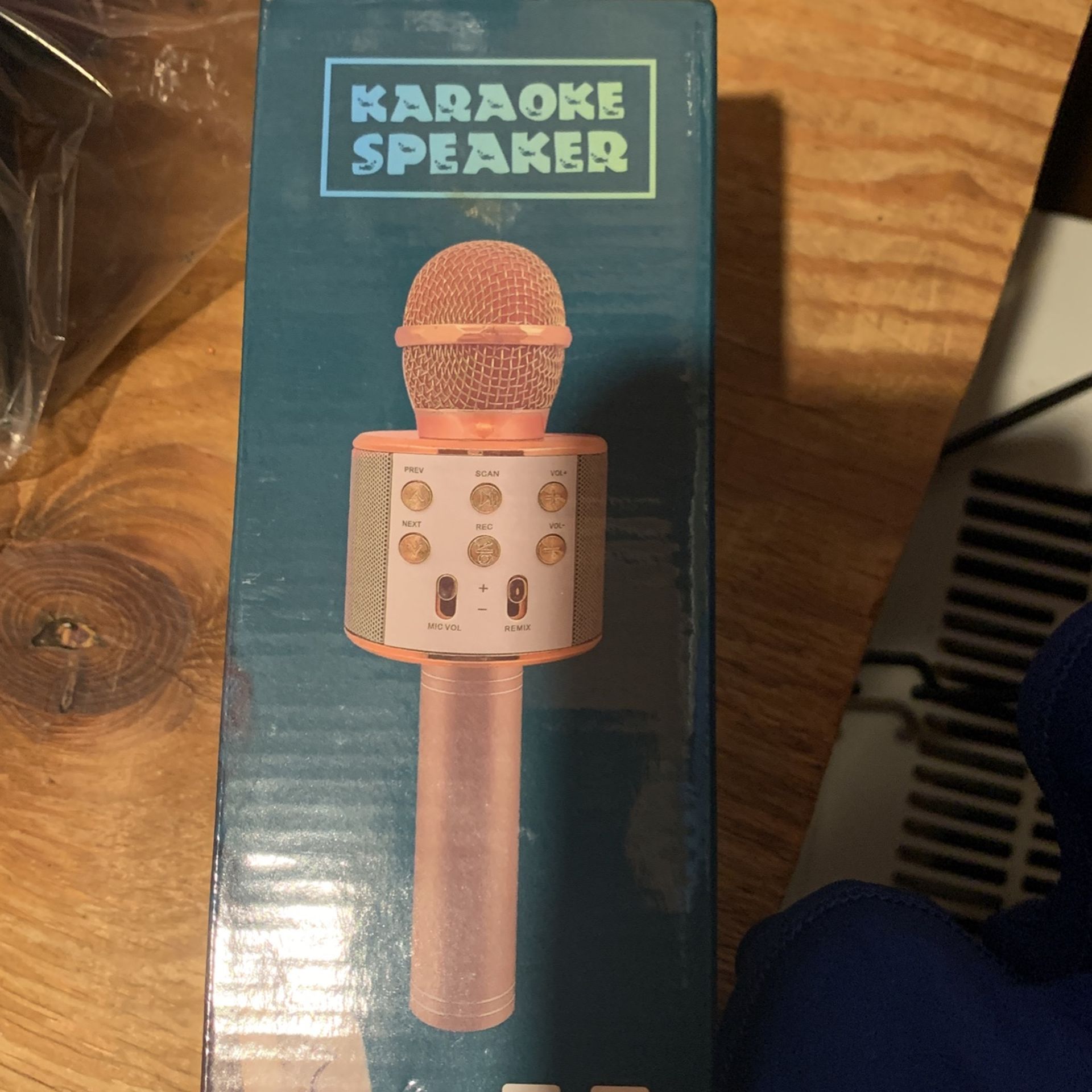 Karaoke, Speaker Microphone