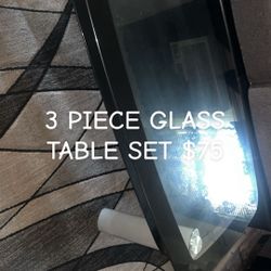 3 PIECE TABLE SET
