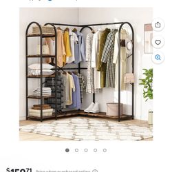 L Shape Closet Organizer 