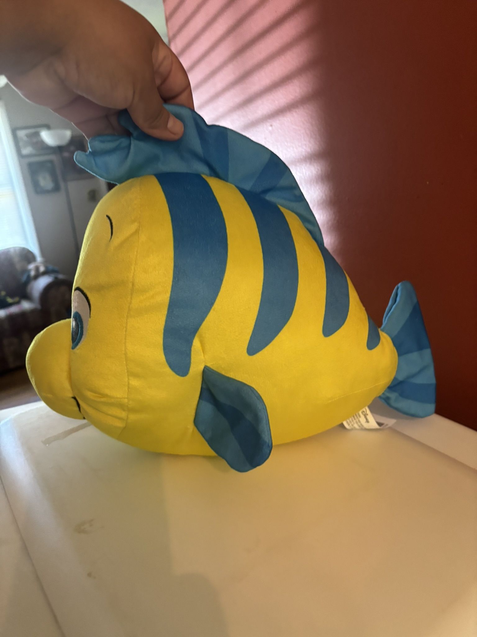 Flounder plush #Disney 14”