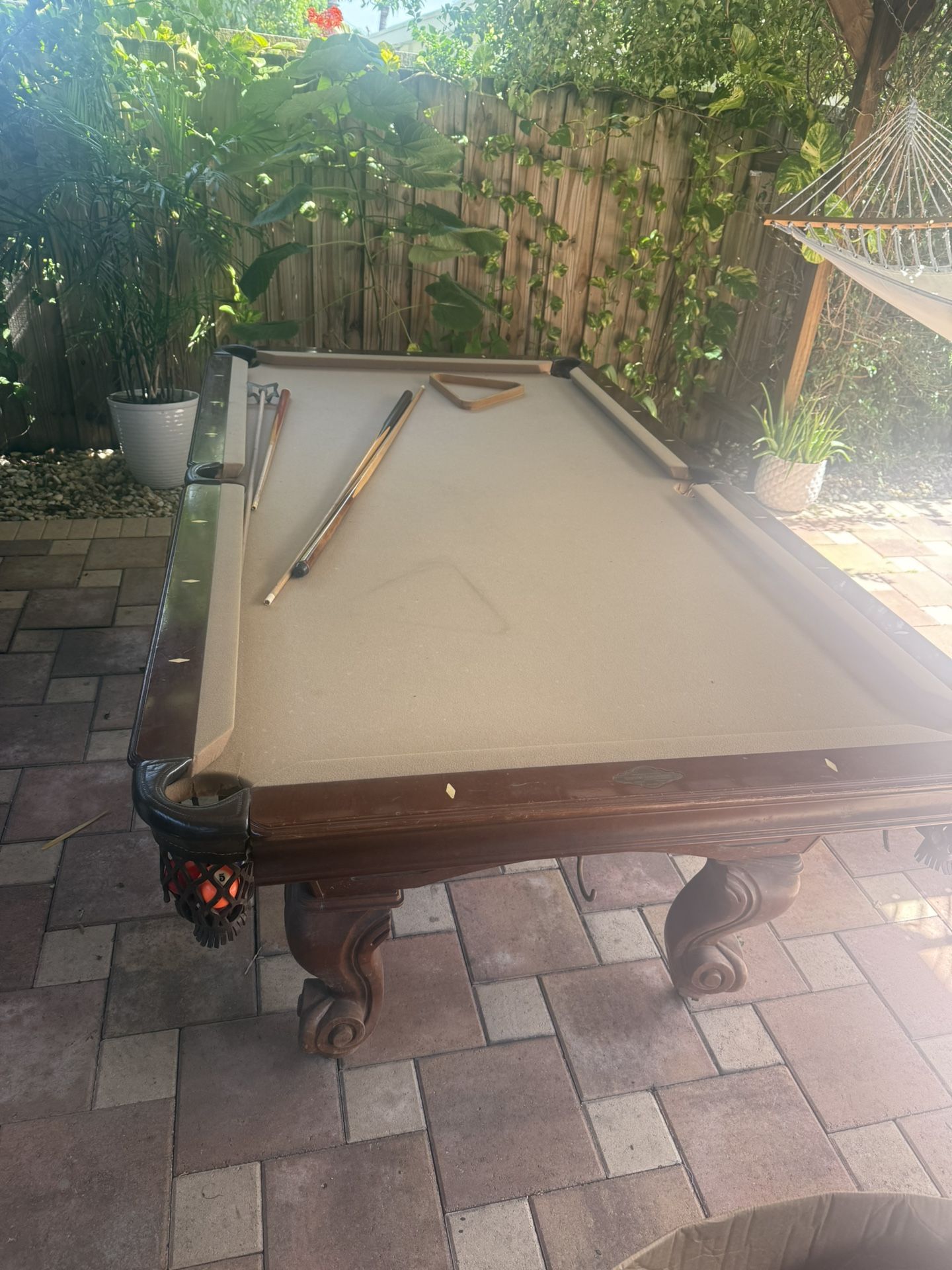 Pool Table Solid Wood Imperial International