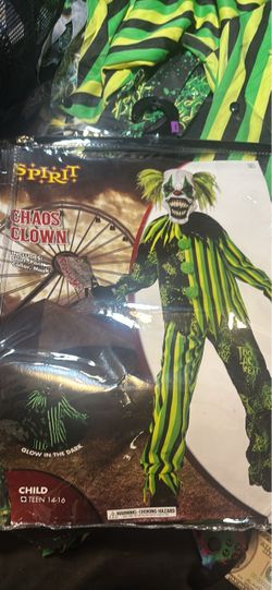 Clown costume teen 14-16
