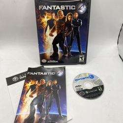 Fantastic 4 (Nintendo GameCube, 2005) COMPLETE! Tested & Working!