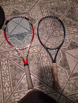2 wilson racquets